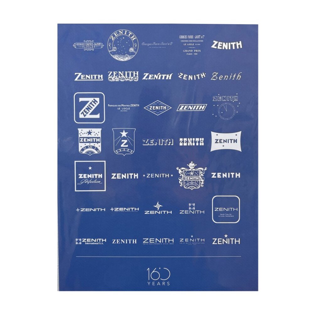 ZENITH Logo Poster Celebrating 160 Years